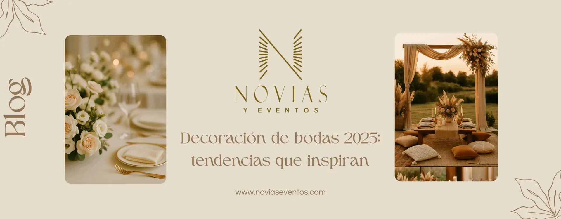 decoración de bodas 2025